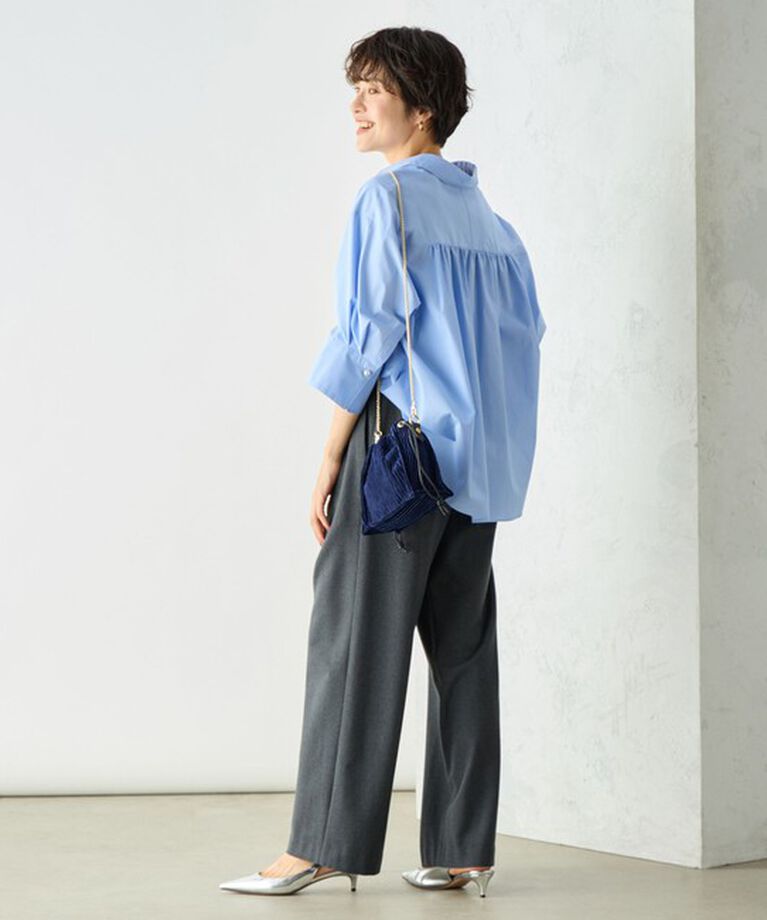 NOLLEY'S sophi「ウォッシャブル両面起毛セミワイドパンツ」|その他|