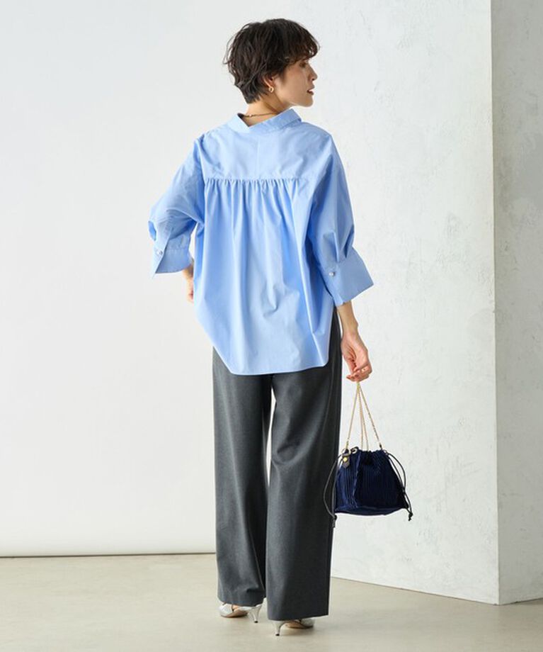 NOLLEY'S sophi「ウォッシャブル両面起毛セミワイドパンツ」|その他|