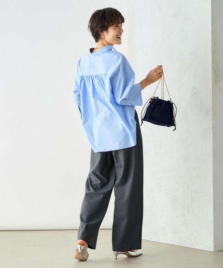 NOLLEY'S sophi「ウォッシャブル両面起毛セミワイドパンツ」|その他|