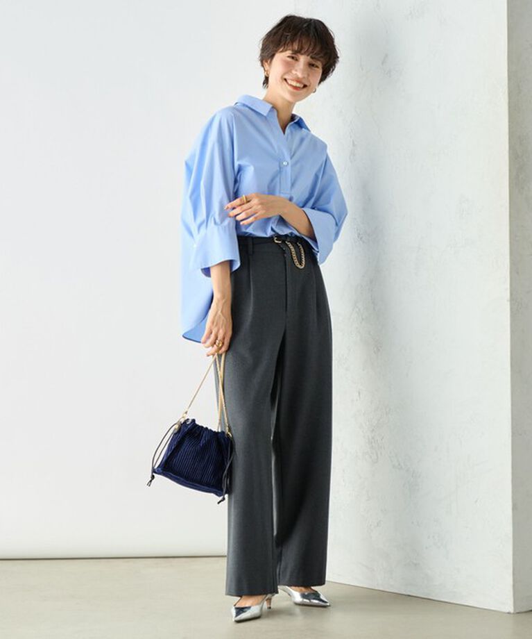 NOLLEY'S sophi「ウォッシャブル両面起毛セミワイドパンツ」|その他|