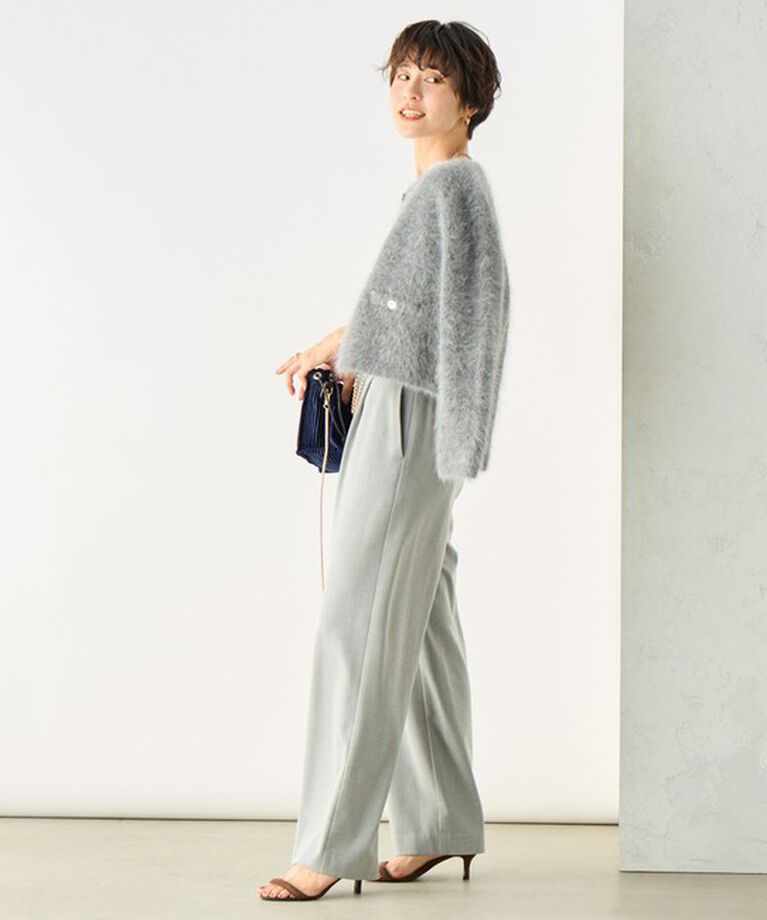 NOLLEY'S sophi「ウォッシャブル両面起毛セミワイドパンツ」|その他|