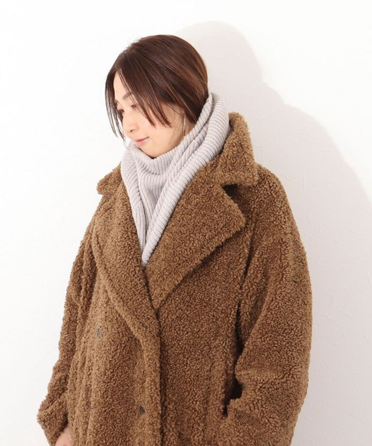 NOLLEY'S「【COSY/コージー】リブニットポンチョ」|その他|