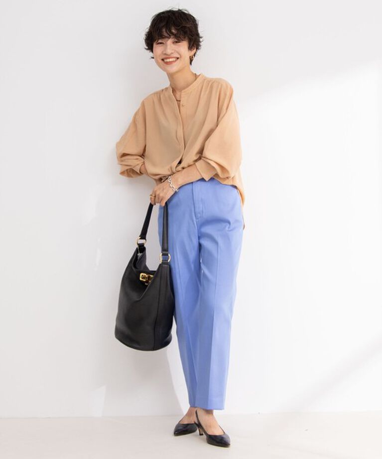 NOLLEY'S「ウォッシャブルダブルサテンパンツ」|その他|