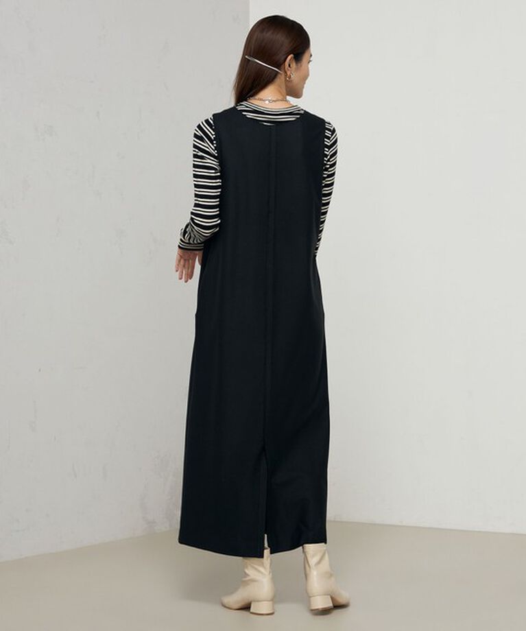 NOLLEY'S「《セットアップ対応》ウォッシャブル両面起毛2WAYワンピース」|ワンピース|