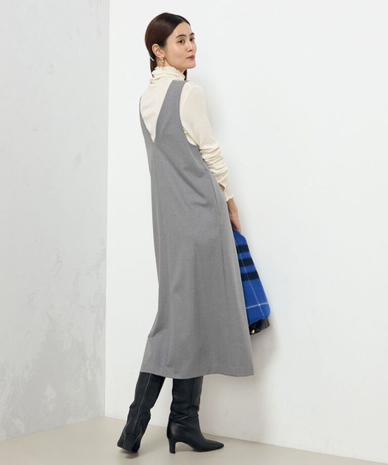 NOLLEY'S「《セットアップ対応》ウォッシャブル両面起毛2WAYワンピース」|ワンピース|
