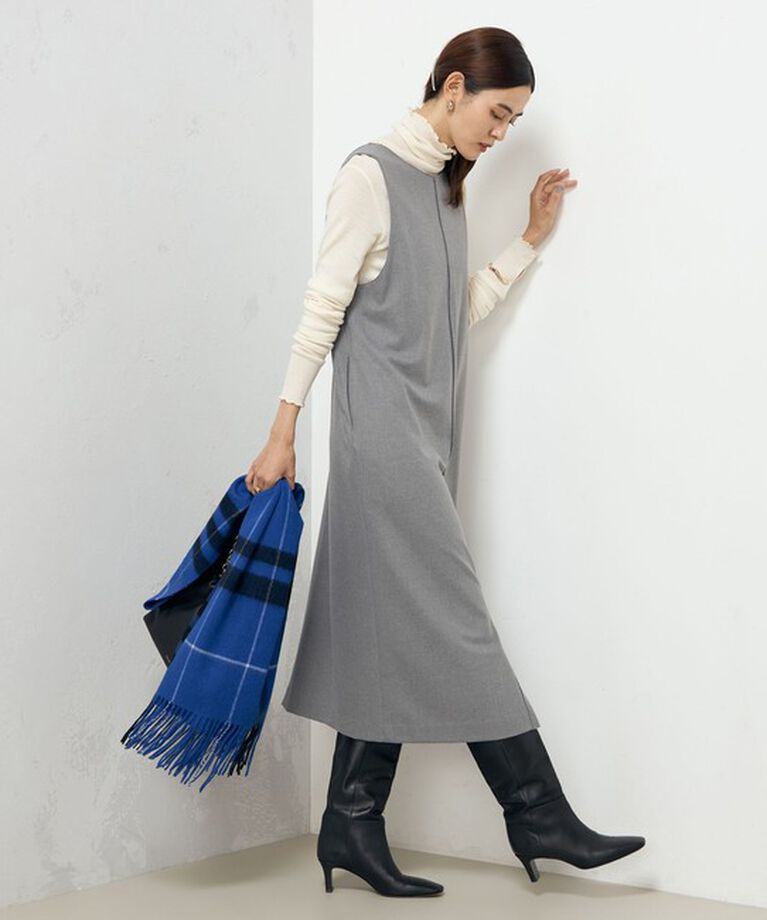 NOLLEY'S「《セットアップ対応》ウォッシャブル両面起毛2WAYワンピース」|ワンピース|