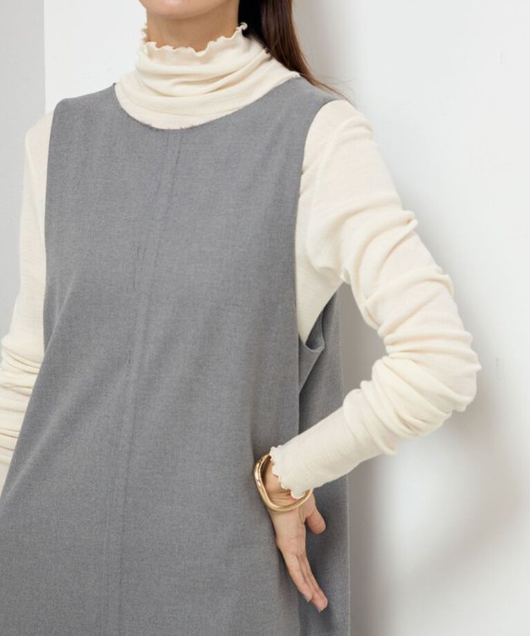 NOLLEY'S「《セットアップ対応》ウォッシャブル両面起毛2WAYワンピース」|ワンピース|