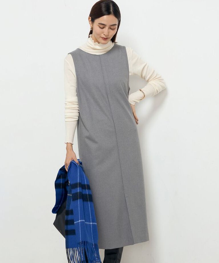 NOLLEY'S「《セットアップ対応》ウォッシャブル両面起毛2WAYワンピース」|ワンピース|