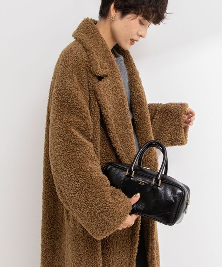 NOLLEY'S sophi「フェイクテディファーロングコート」|ダッフルコート|