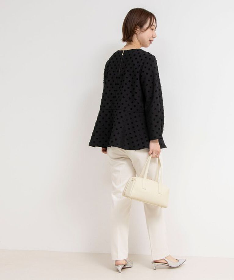 NOLLEY'S sophi「ウォッシャブルウール調サージテーパードパンツ」|その他|