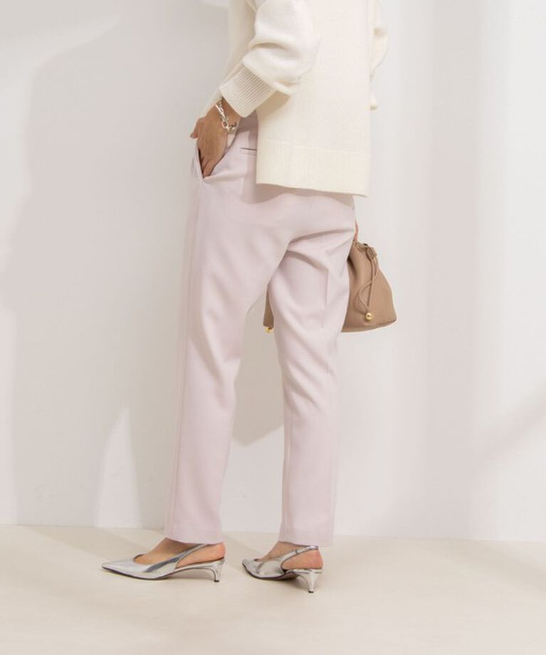 NOLLEY'S sophi「ウォッシャブルウール調サージテーパードパンツ」|その他|