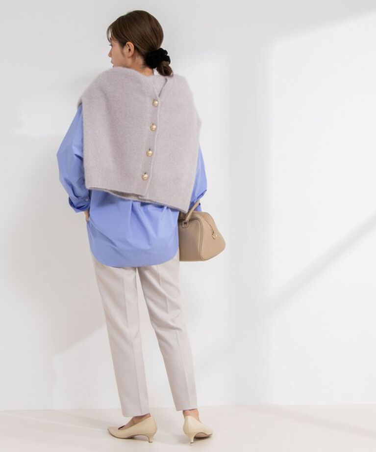 NOLLEY'S sophi「ウォッシャブルウール調サージテーパードパンツ」|その他|