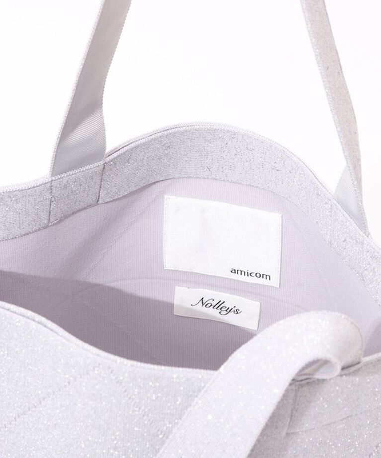 NOLLEY'S「【amicom/アミコム】ORIGAMIメタリック L 別注」|トートバッグ|