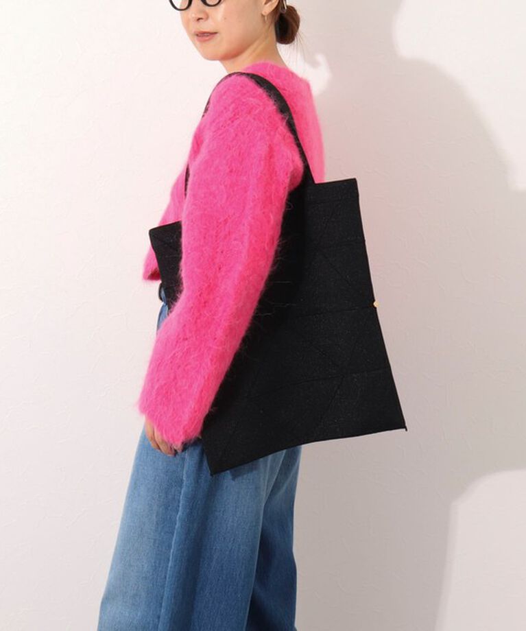 NOLLEY'S「【amicom/アミコム】ORIGAMIメタリック L 別注」|トートバッグ|