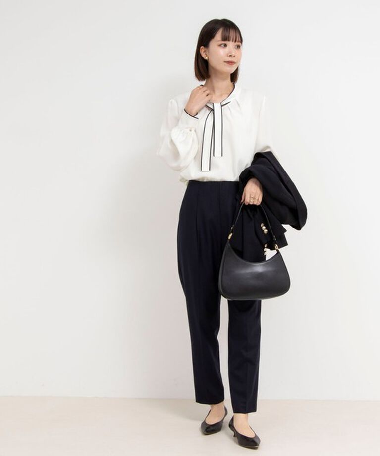 NOLLEY'S sophi「ウール混ウォッシャブルインゴムパンツ」|その他|