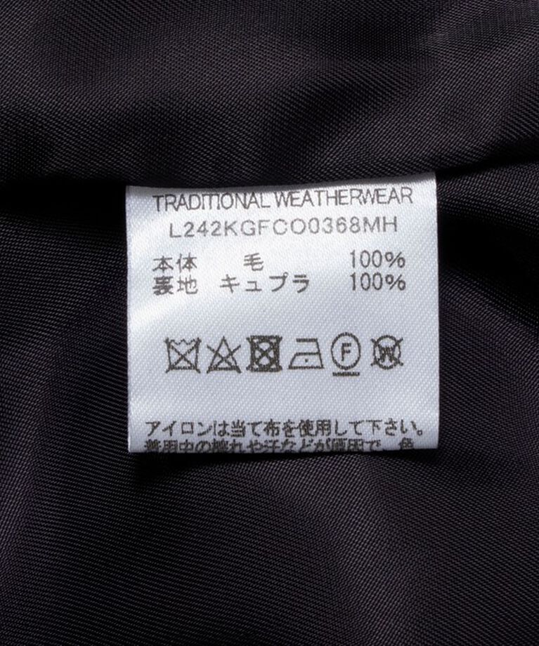 NOLLEY'S「【TRADITIONAL WEATHERWEAR】MALTON NO COLLAR」|ノーカラーコート|