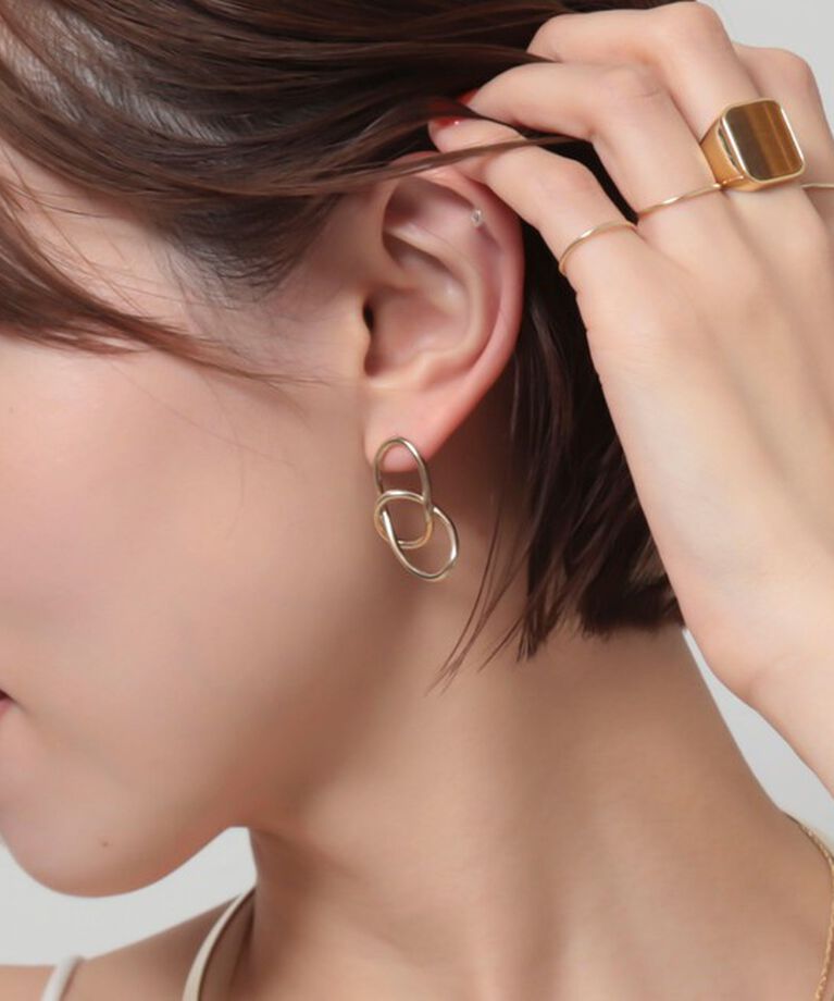 grace grace「【grace grace/グラスグラス】ムスビピアス」|ピアス|