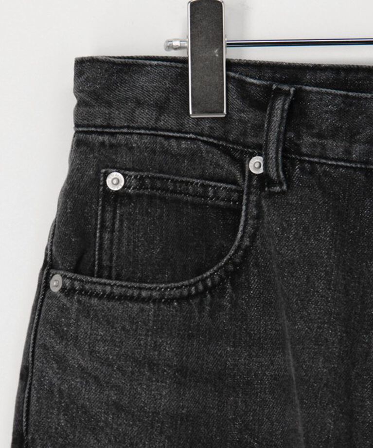 Rie Miller「【RM denim】ハイウエストスリムテーパードデニム」|デニム|