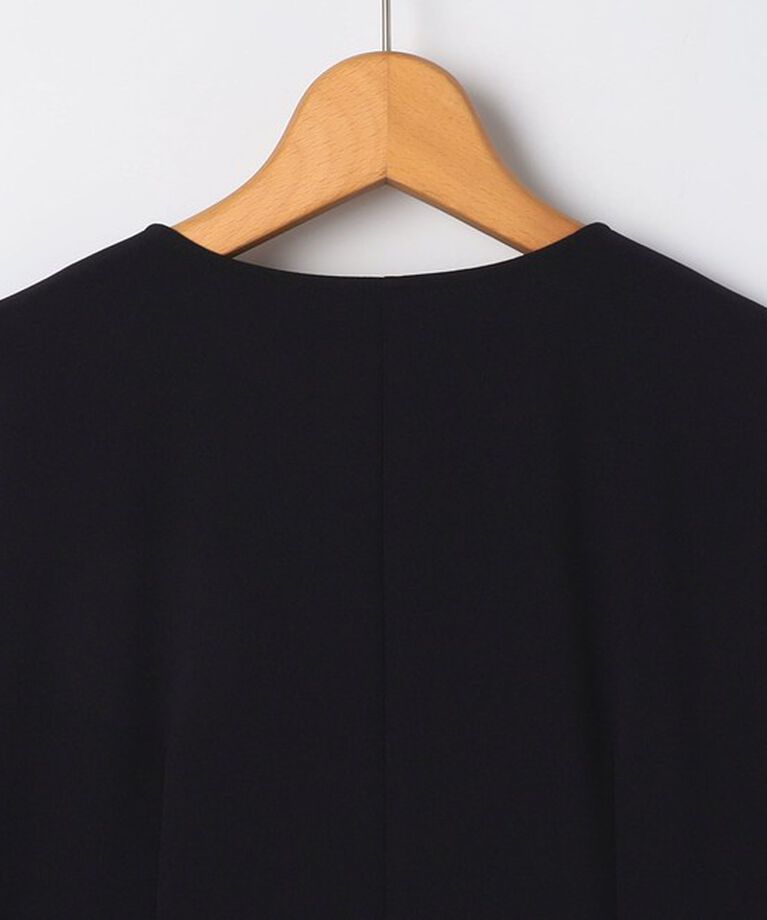 NOLLEY'S「《セットアップ対応》ウォッシャブルカットジョーゼットサイドタック2WAYブラウス」|シャツ・ブラウス|
