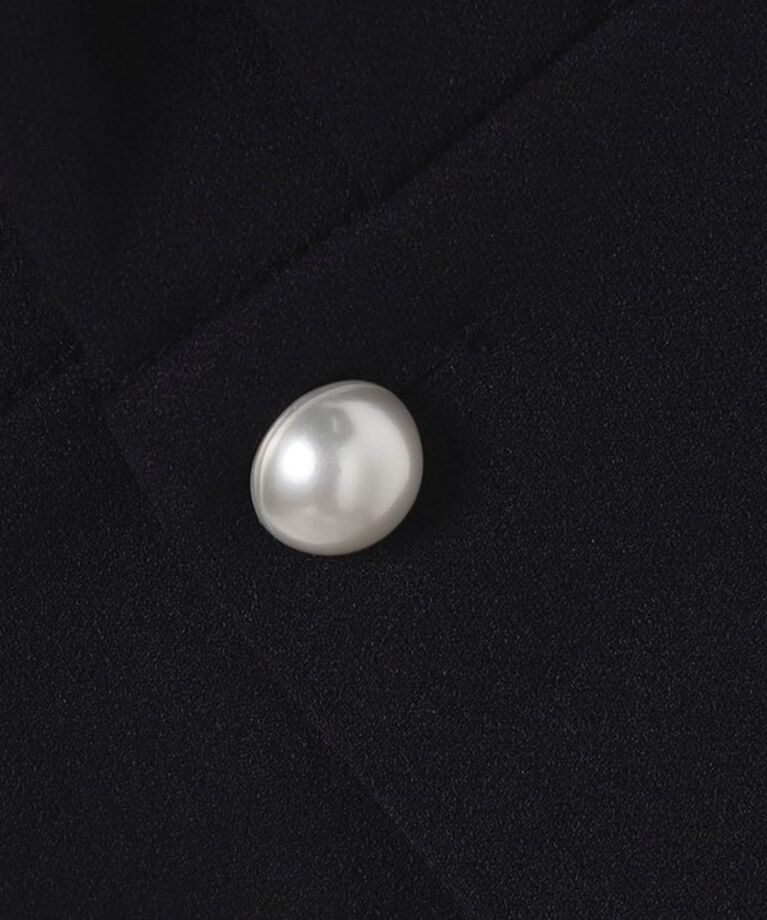 NOLLEY'S「《セットアップ対応》ウォッシャブルカットジョーゼットサイドタック2WAYブラウス」|シャツ・ブラウス|