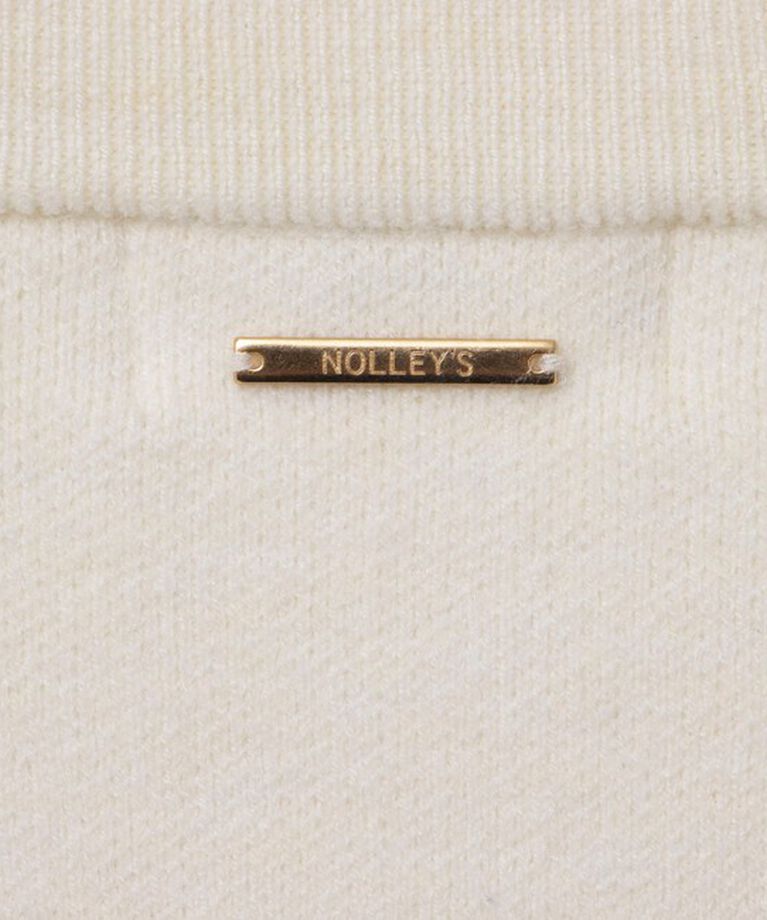 NOLLEY'S「《手洗い可能》スウェット風ニットプルオーバー」|ニット・セーター|