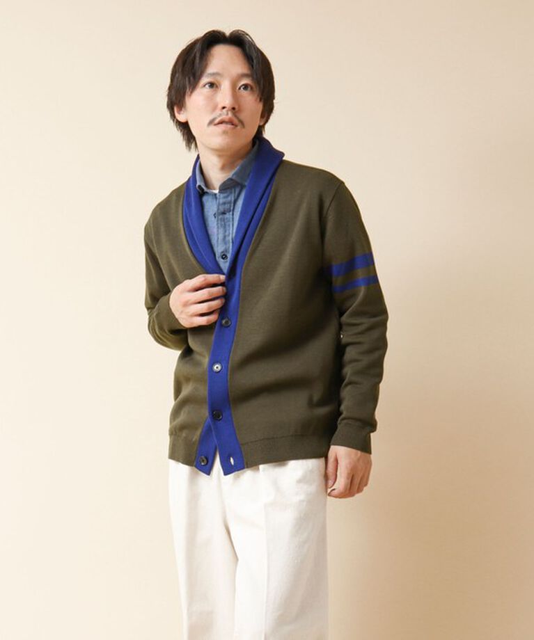 NOLLEY'S goodman「《デオドラント加工》ミラノリブ ショールカラーカーディガン 24AW」|カーディガン|