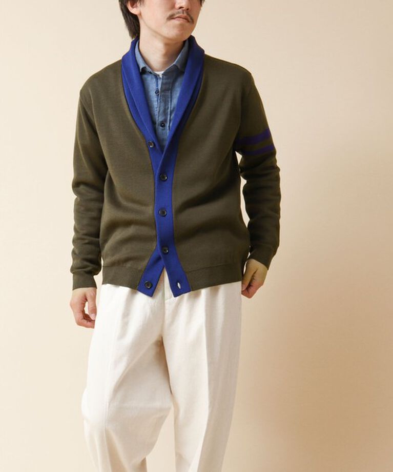NOLLEY'S goodman「《デオドラント加工》ミラノリブ ショールカラーカーディガン 24AW」|カーディガン|