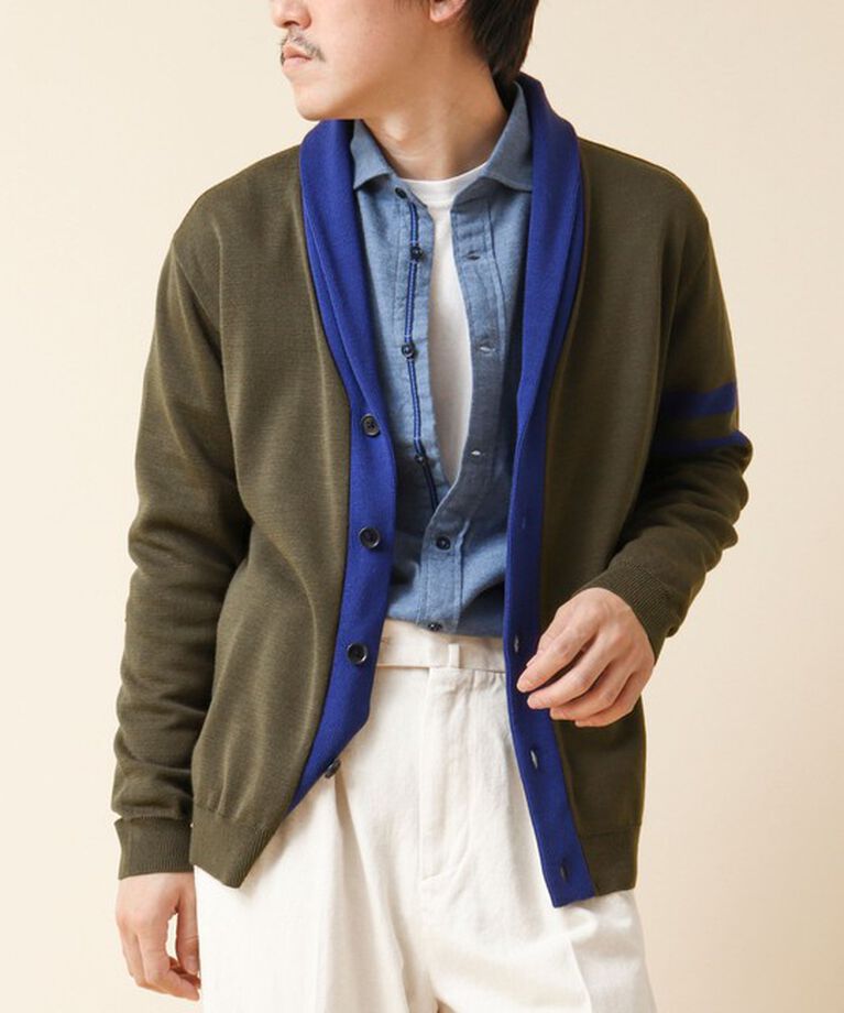 NOLLEY'S goodman「《デオドラント加工》ミラノリブ ショールカラーカーディガン 24AW」|カーディガン|