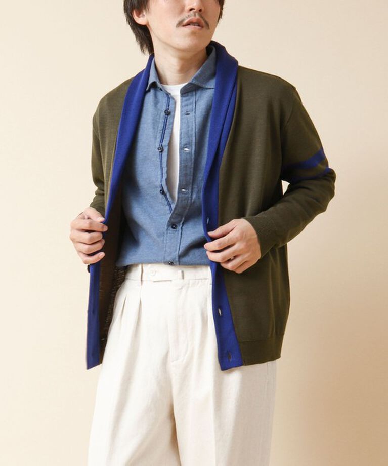 NOLLEY'S goodman「《デオドラント加工》ミラノリブ ショールカラーカーディガン 24AW」|カーディガン|