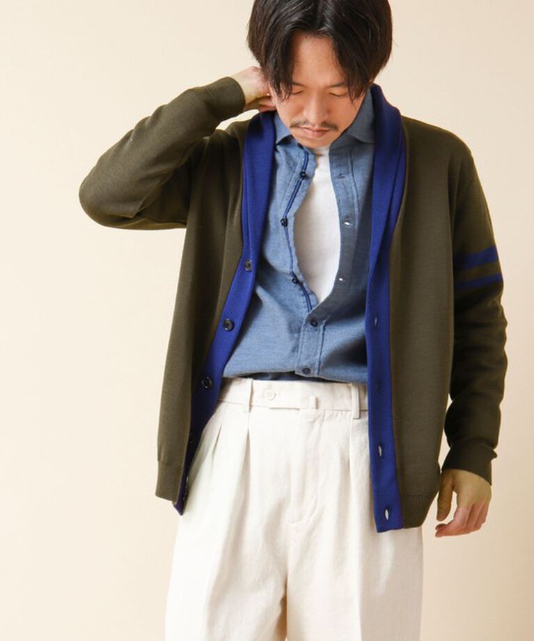 NOLLEY'S goodman「《デオドラント加工》ミラノリブ ショールカラーカーディガン 24AW」|カーディガン|
