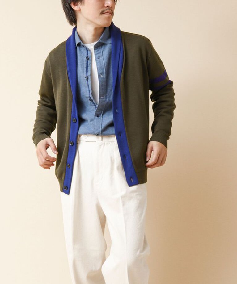 NOLLEY'S goodman「《デオドラント加工》ミラノリブ ショールカラーカーディガン 24AW」|カーディガン|