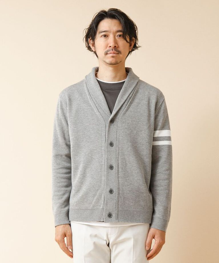 NOLLEY'S goodman「《デオドラント加工》ミラノリブ ショールカラーカーディガン 24AW」|カーディガン|