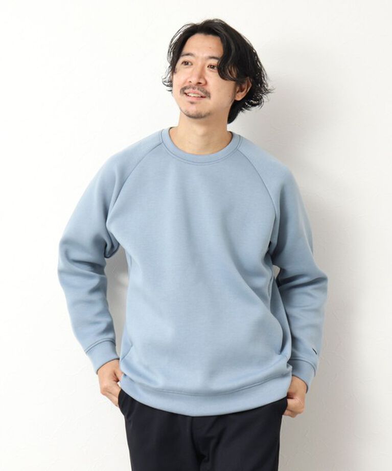 NOLLEY'S goodman「抗菌防臭・保温DRYクジラ刺繍ダンボールニットプルオーバー」|スウェット・ジャージ|