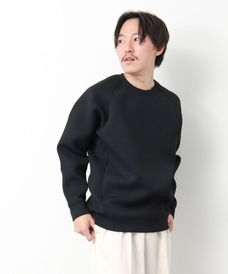 NOLLEY'S goodman「抗菌防臭・保温DRYクジラ刺繍ダンボールニットプルオーバー」|スウェット・ジャージ|