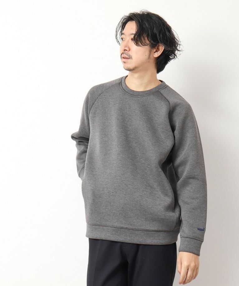 NOLLEY'S goodman「抗菌防臭・保温DRYクジラ刺繍ダンボールニットプルオーバー」|スウェット・ジャージ|
