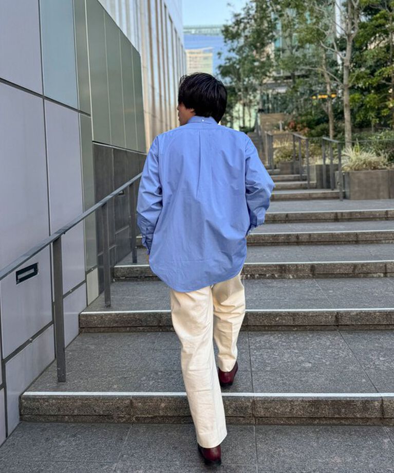 WORK ABOUT「NSOK デニム2タックワイドパンツ 25SS」|デニム|