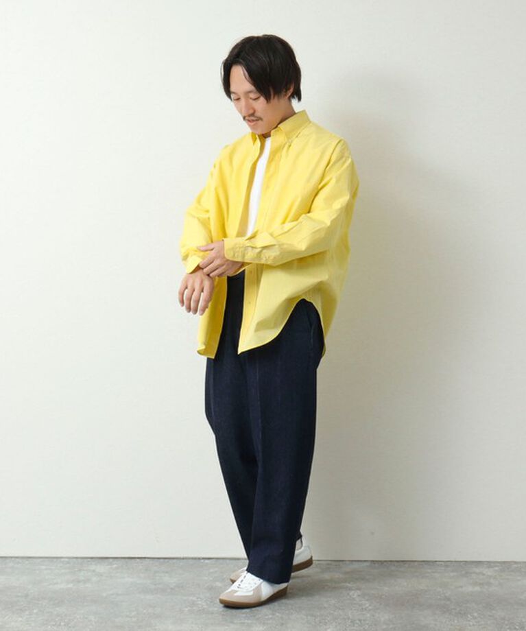 WORK ABOUT「NSOK デニム2タックワイドパンツ 25SS」|デニム|