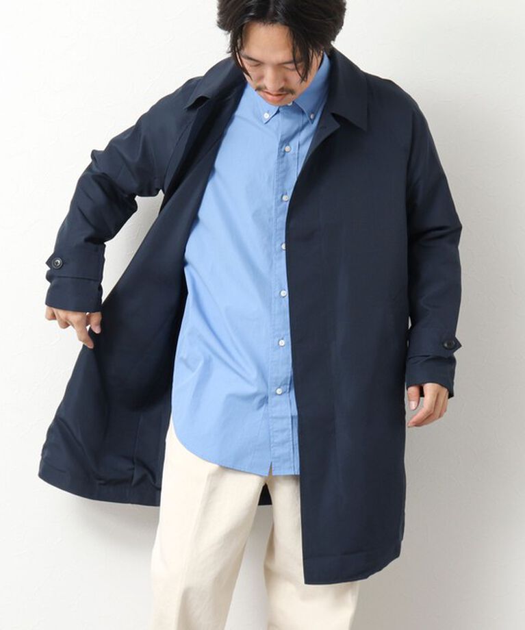 NOLLEY'S goodman「【TAION/タイオン】《ビジカジ対応》別注ステンカラーコート 25SS」|ステンカラーコート|