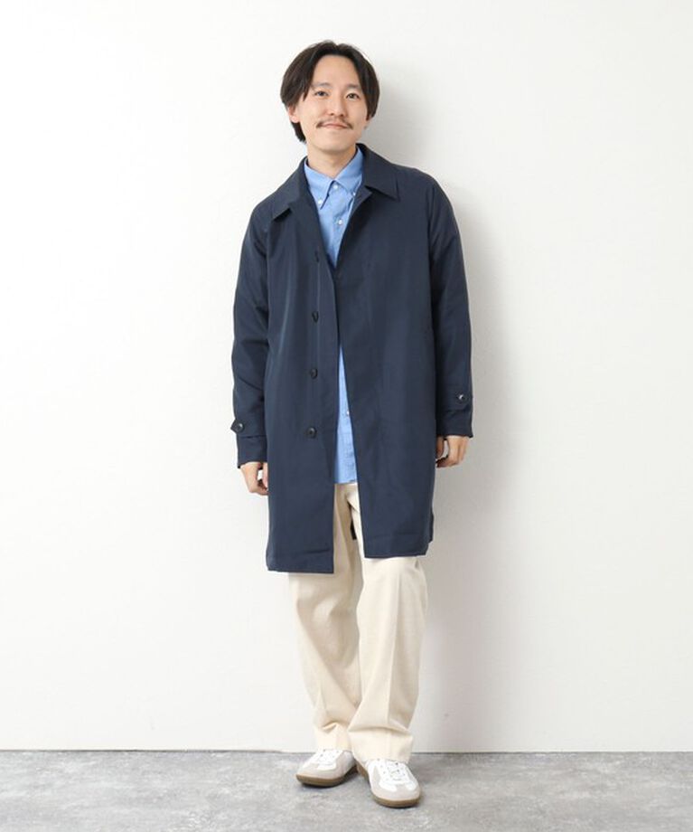 NOLLEY'S goodman「【TAION/タイオン】《ビジカジ対応》別注ステンカラーコート 25SS」|ステンカラーコート|