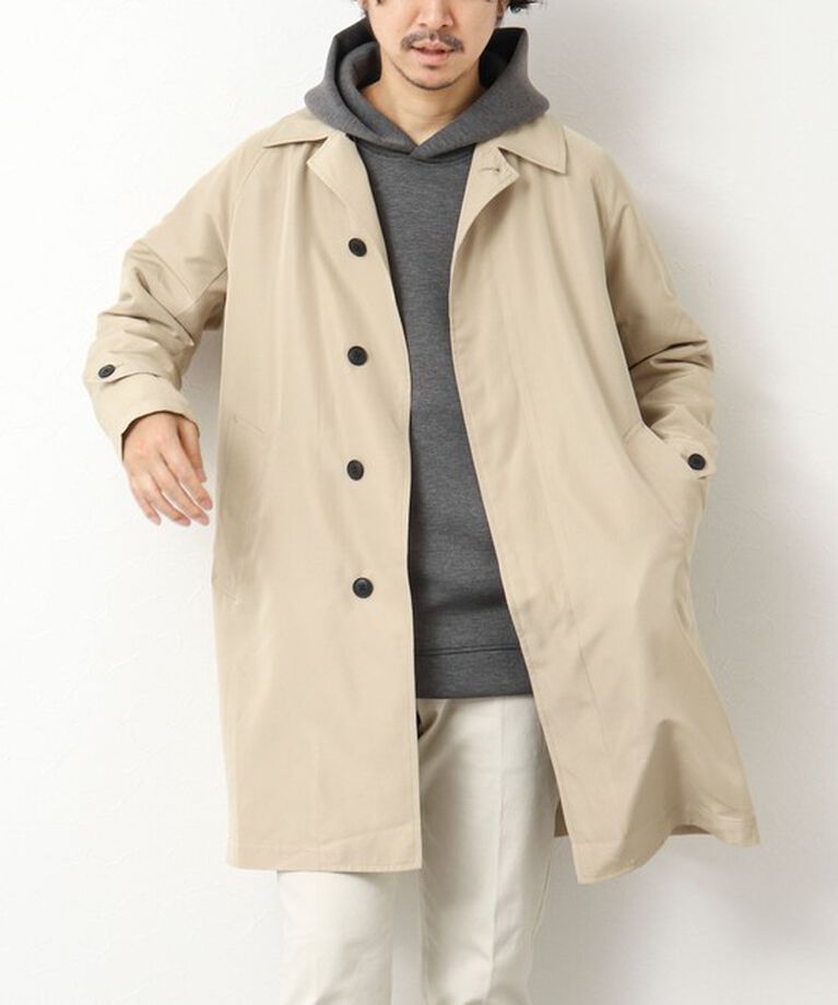 NOLLEY'S goodman「【TAION/タイオン】《ビジカジ対応》別注ステンカラーコート 25SS」|ステンカラーコート|