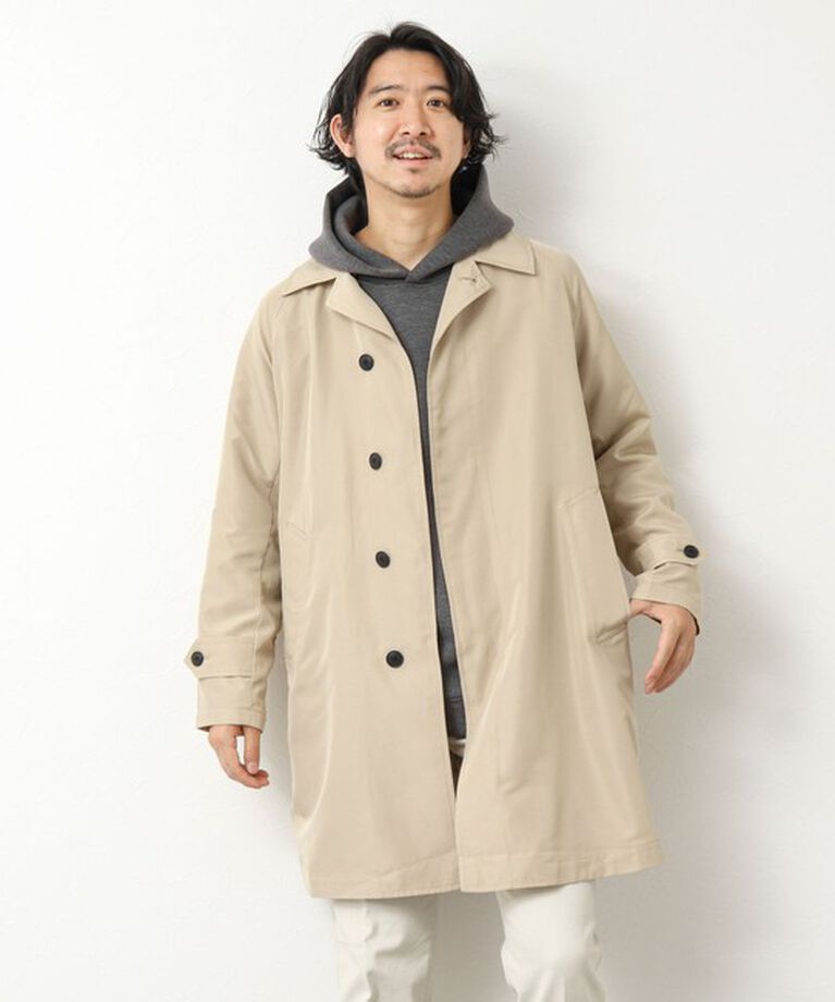 NOLLEY'S goodman「【TAION/タイオン】《ビジカジ対応》別注ステンカラーコート 25SS」|ステンカラーコート|