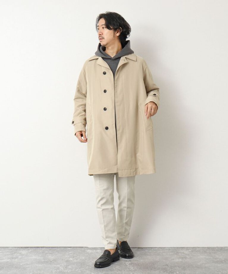 NOLLEY'S goodman「【TAION/タイオン】《ビジカジ対応》別注ステンカラーコート 25SS」|ステンカラーコート|