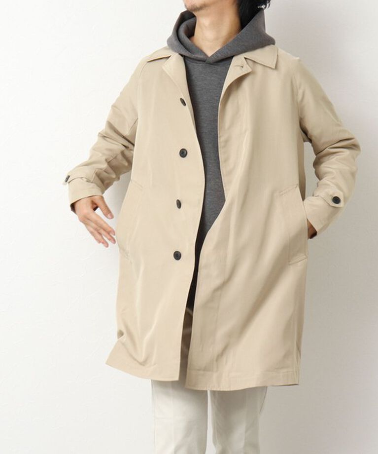 NOLLEY'S goodman「【TAION/タイオン】《ビジカジ対応》別注ステンカラーコート 25SS」|ステンカラーコート|