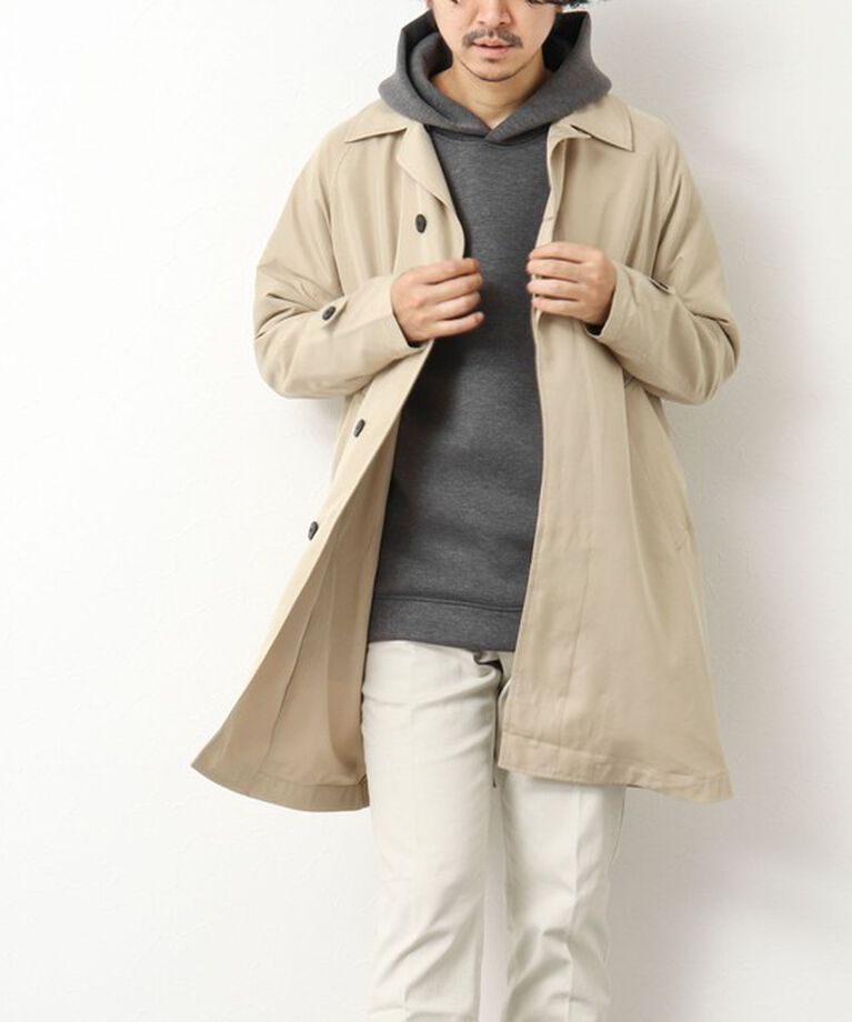 NOLLEY'S goodman「【TAION/タイオン】《ビジカジ対応》別注ステンカラーコート 25SS」|ステンカラーコート|