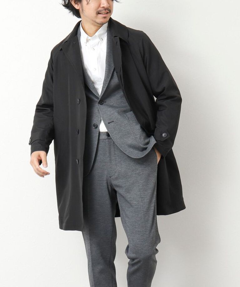NOLLEY'S goodman「【TAION/タイオン】《ビジカジ対応》別注ステンカラーコート 25SS」|ステンカラーコート|