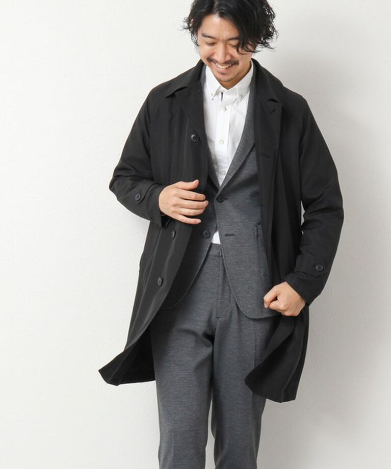 NOLLEY'S goodman「【TAION/タイオン】《ビジカジ対応》別注ステンカラーコート 25SS」|ステンカラーコート|