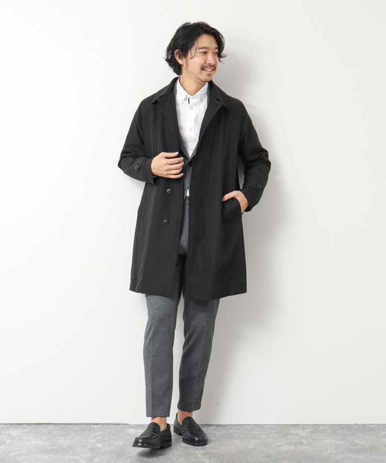 NOLLEY'S goodman「【TAION/タイオン】《ビジカジ対応》別注ステンカラーコート 25SS」|ステンカラーコート|