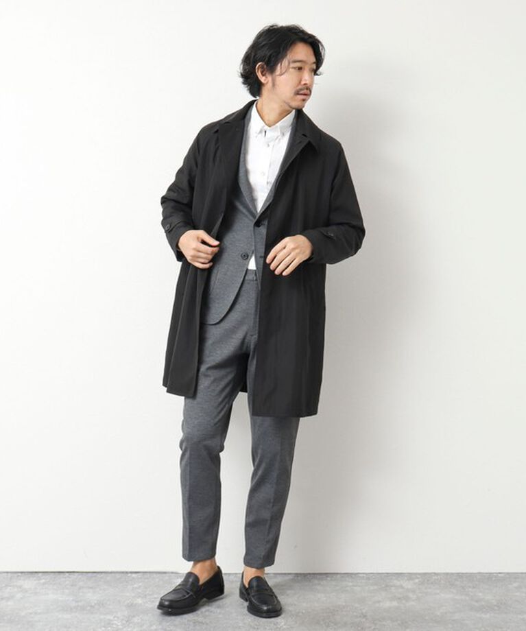 NOLLEY'S goodman「【TAION/タイオン】《ビジカジ対応》別注ステンカラーコート 25SS」|ステンカラーコート|