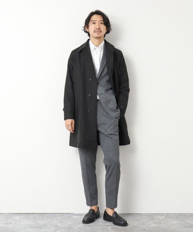 NOLLEY'S goodman「【TAION/タイオン】《ビジカジ対応》別注ステンカラーコート 25SS」|ステンカラーコート|