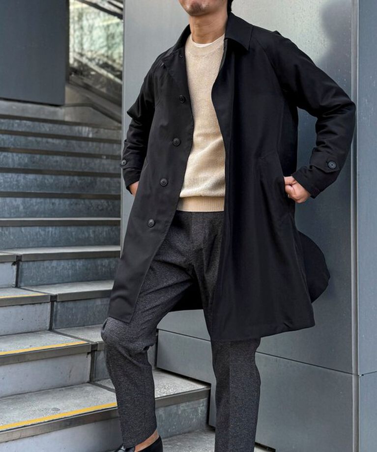 NOLLEY'S goodman「【TAION/タイオン】《ビジカジ対応》別注ステンカラーコート 25SS」|ステンカラーコート|